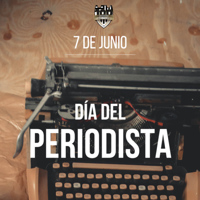 ¡Feliz día del Periodista!
