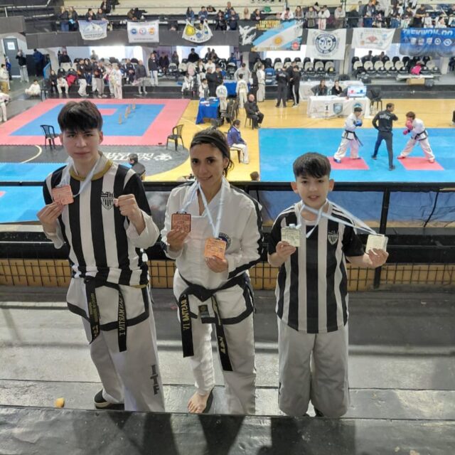 Taekwon-Do: podios para Cipo en el ATT Regional NOA